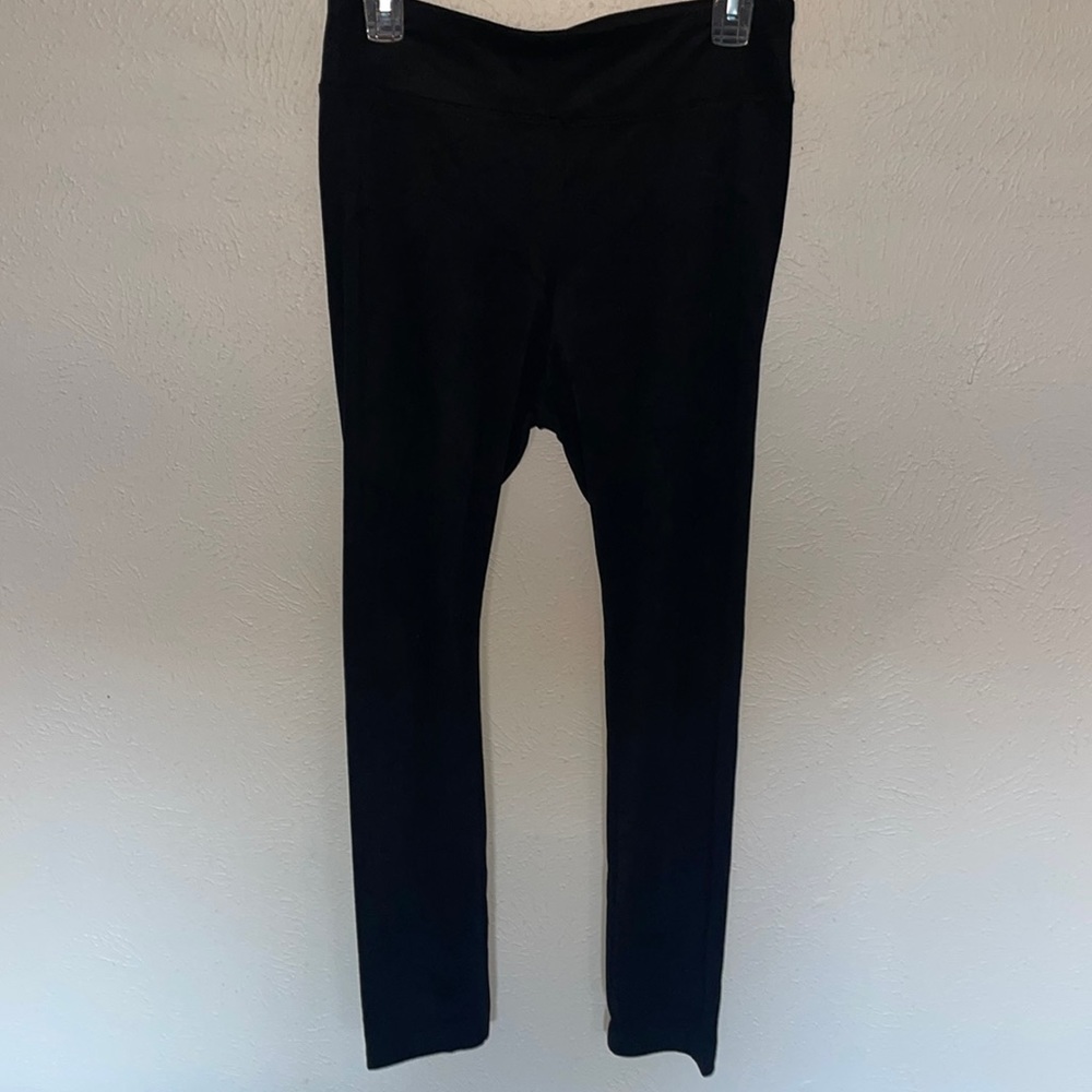 Fur like black leggings
